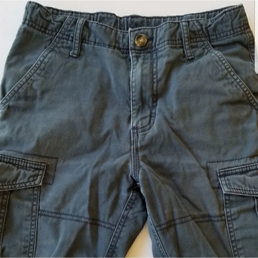 100% cotton navy cargo shorts 5 for $25